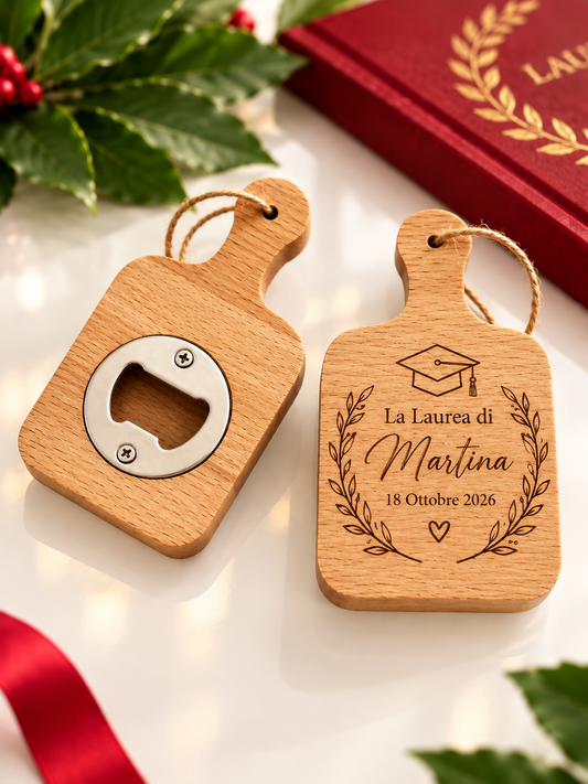 COLLEZIONE LAUREA LEGNO DI FAGGIO