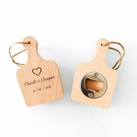 APRIBOTTIGLIE MINI TAGLIERE IN FAGGIO BOTTE 2