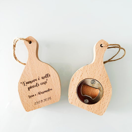 APRIBOTTIGLIE MINI TAGLIERE IN FAGGIO BOTTE 1