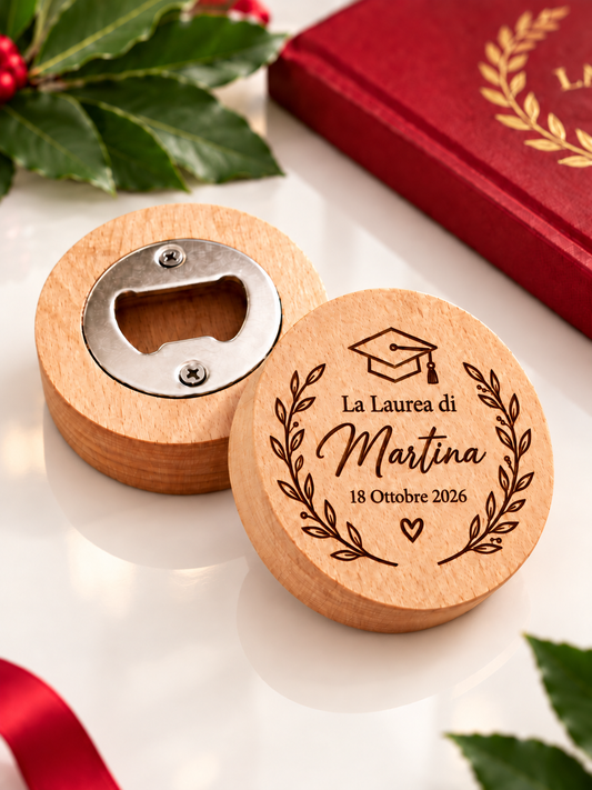 COLLEZIONE LAUREA LEGNO DI FAGGIO